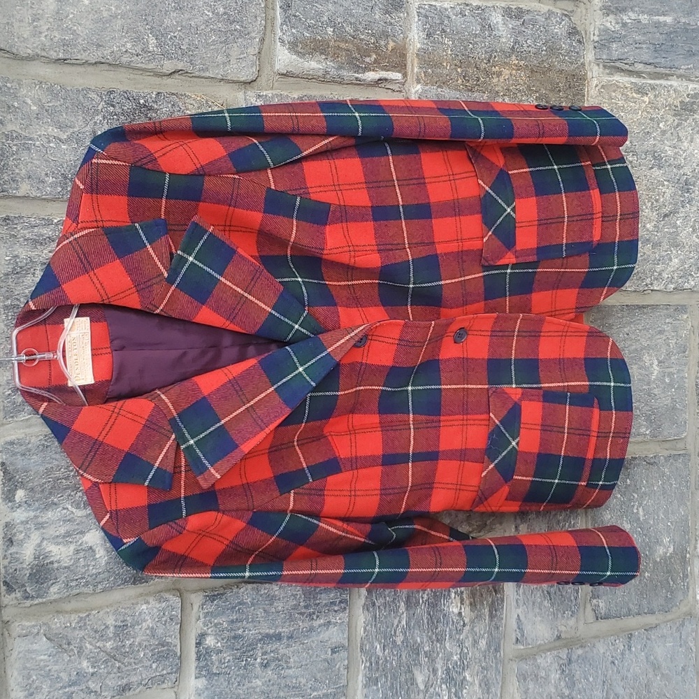 Vintage Pendleton Plaid Jacket - image 1